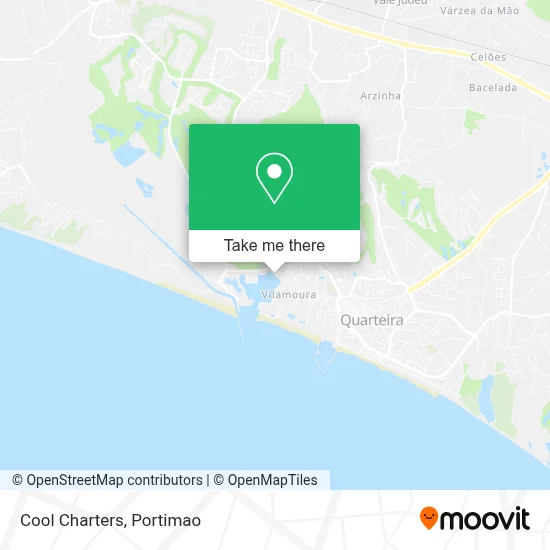 Cool Charters map