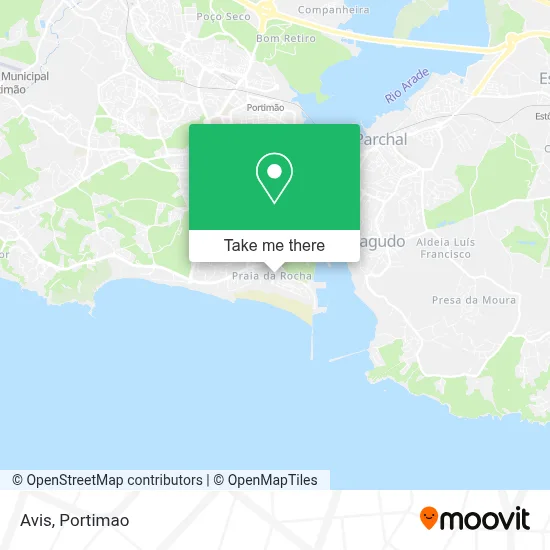 Avis map
