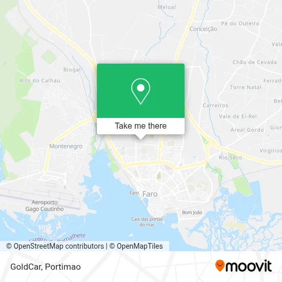 GoldCar map