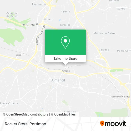 Rocket Store map