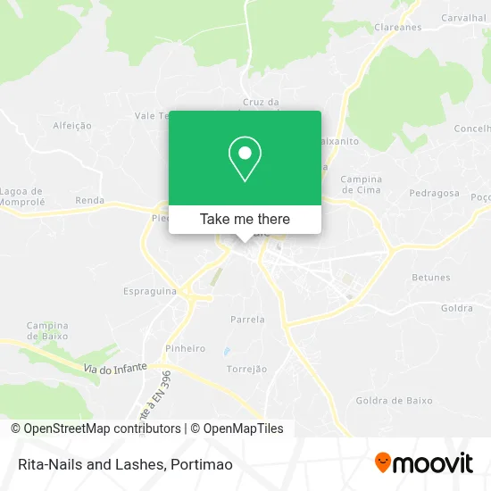 Rita-Nails and Lashes map