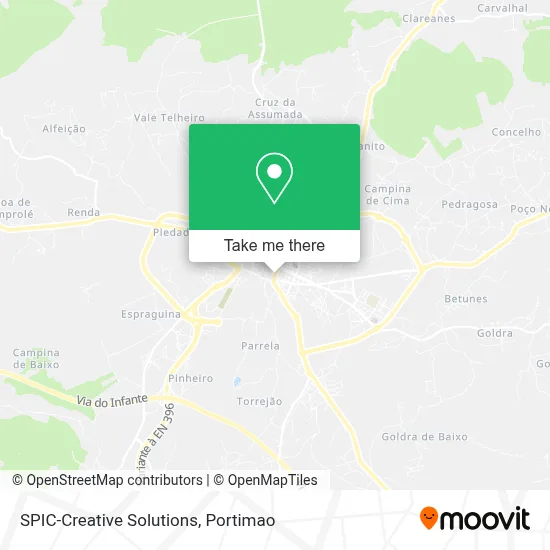 SPIC-Creative Solutions map