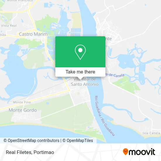 Real Filetes map