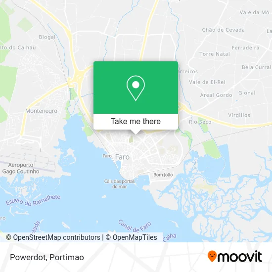 Powerdot map