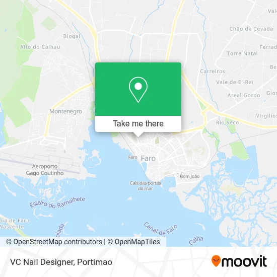 VC Nail Designer map