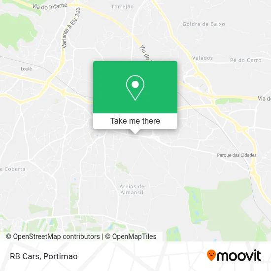 RB Cars map