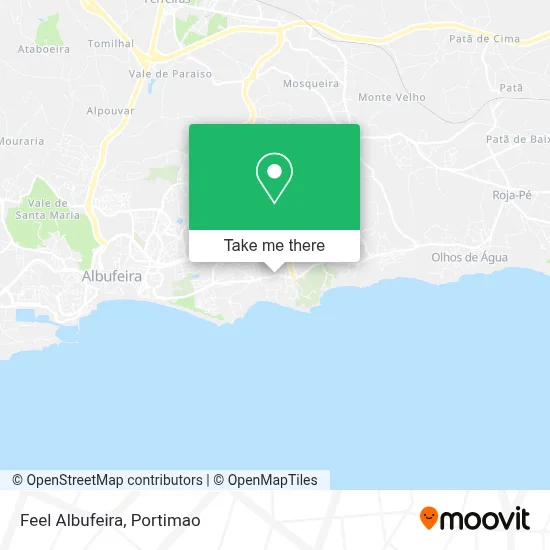Feel Albufeira map