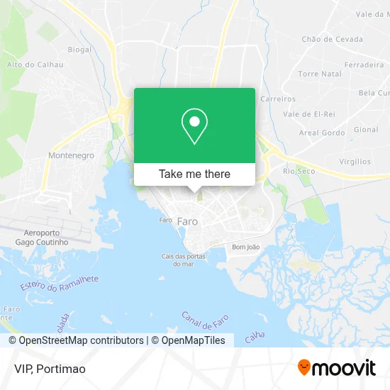 VIP map