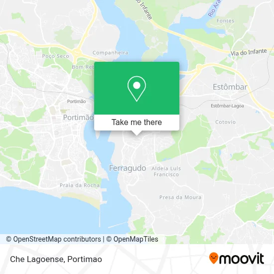 Che Lagoense map