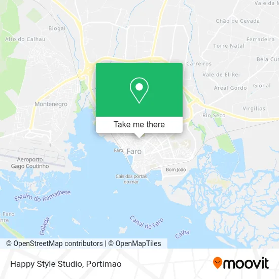 Happy Style Studio map