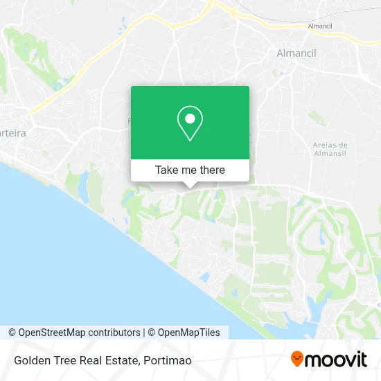 Golden Tree Real Estate map