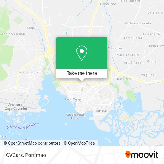 CVCars map