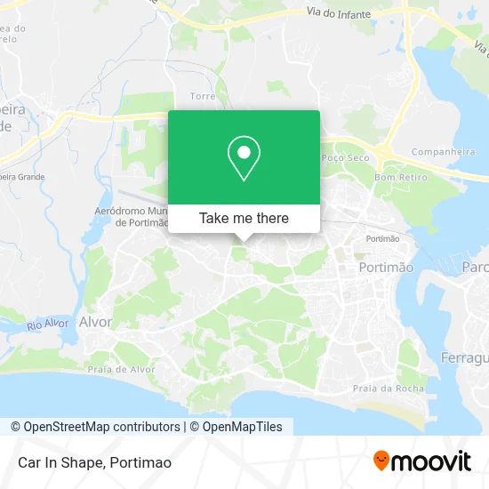 Car In Shape map