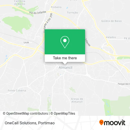 OneCall Solutions map