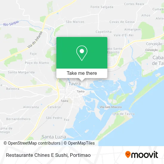 Restaurante Chines E Sushi map