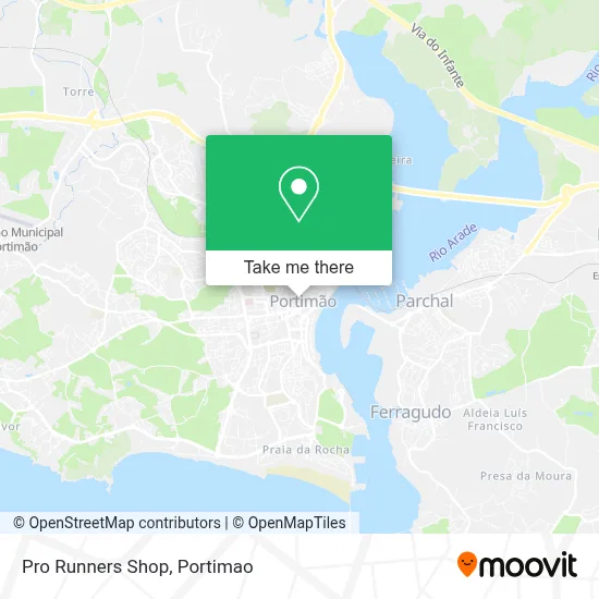 Pro Runners Shop map