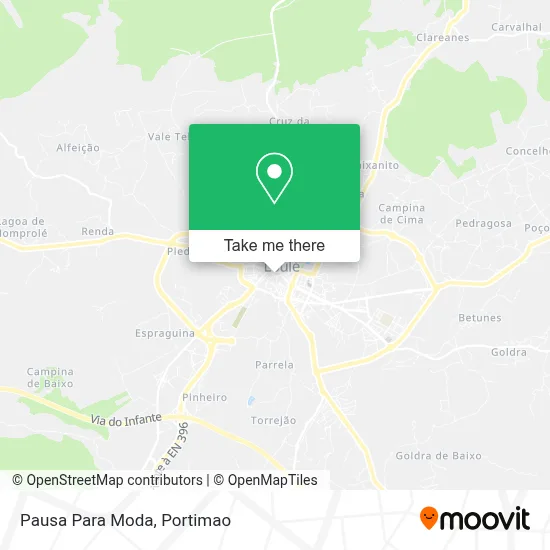 Pausa Para Moda map