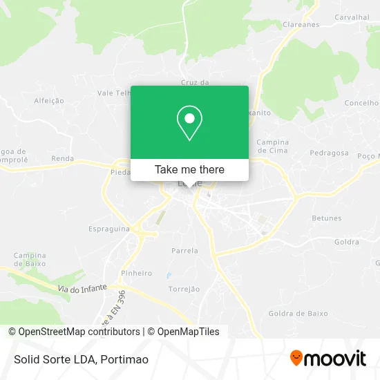 Solid Sorte LDA map