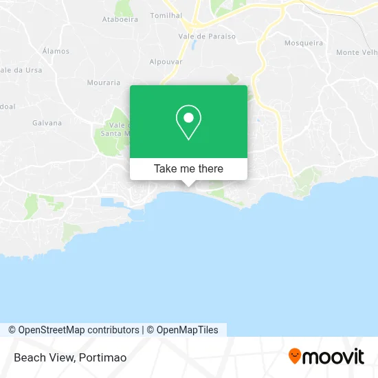Beach View map