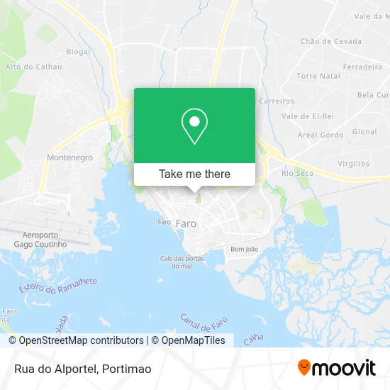Rua do Alportel map