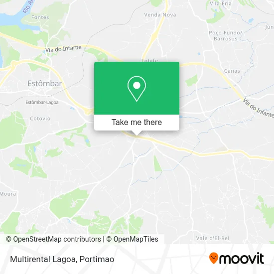 Multirental Lagoa map