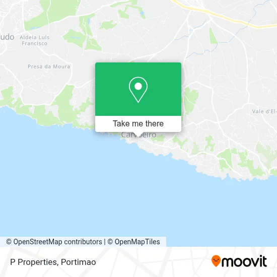P Properties map