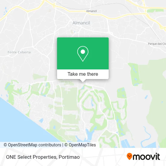 ONE Select Properties map