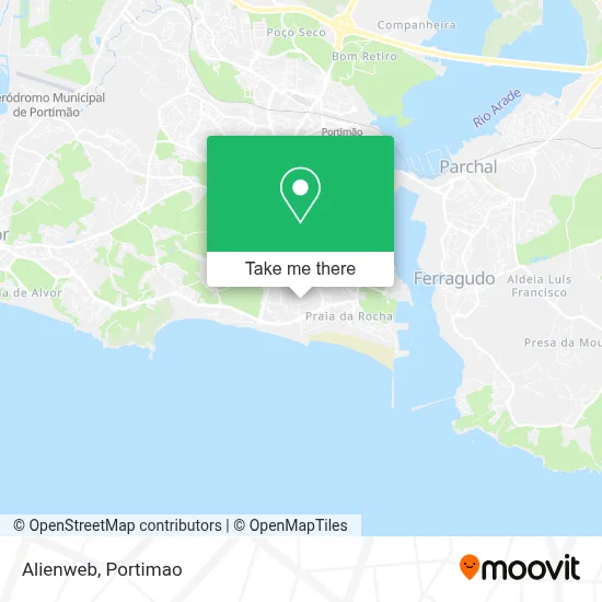Alienweb map
