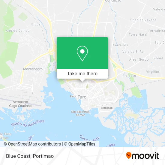 Costa Azul map