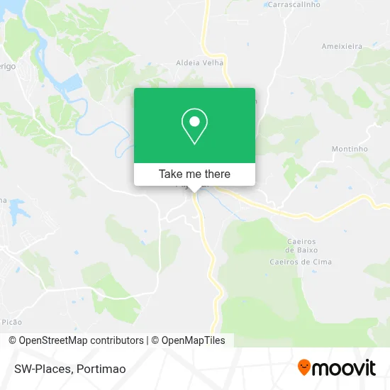 SW-Places map