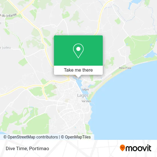 Dive Time map