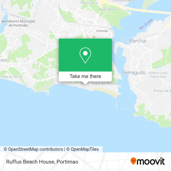 Ruffus Beach House map