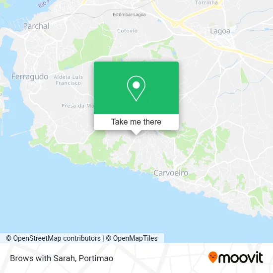 Brows with Sarah map