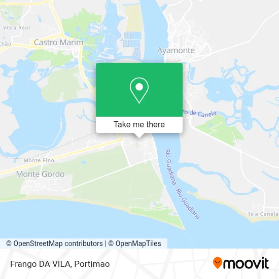 Frango DA VILA map