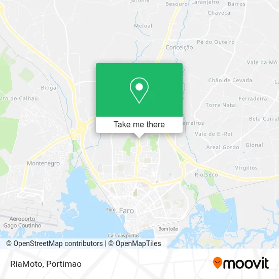 RiaMoto map