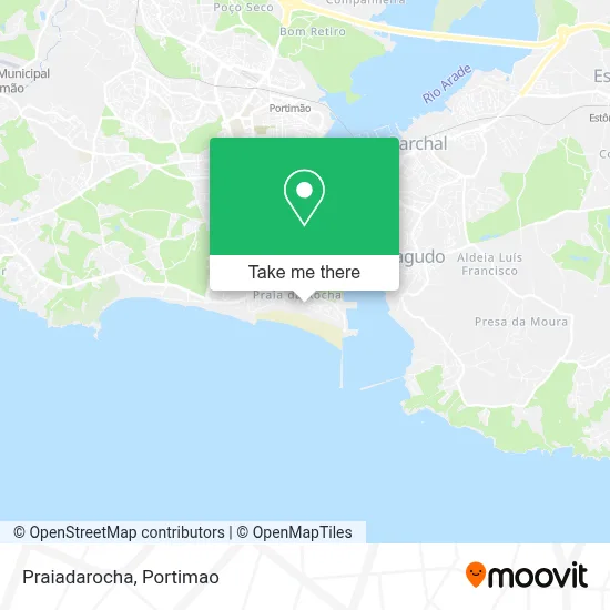 Praiadarocha map
