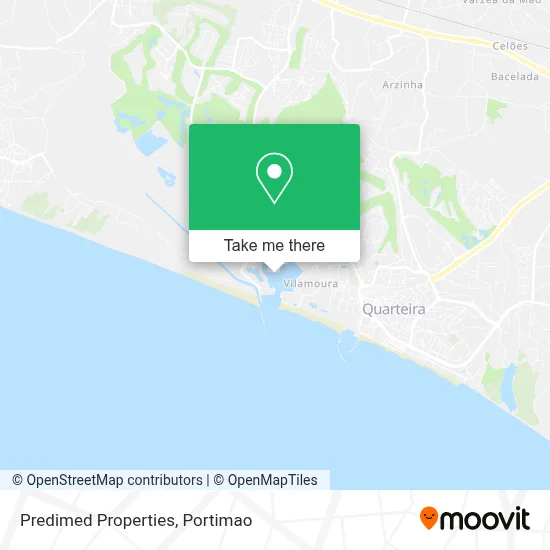 Predimed Properties map