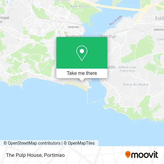 The Pulp House map
