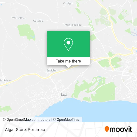 Algar Store map
