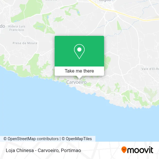 Loja Chinesa - Carvoeiro map