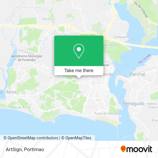 ArtSign map
