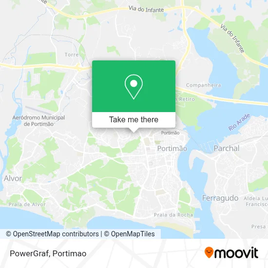 PowerGraf map