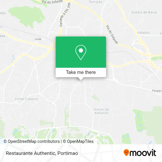 Restaurante Authentic map