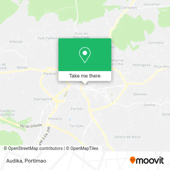 Audika map