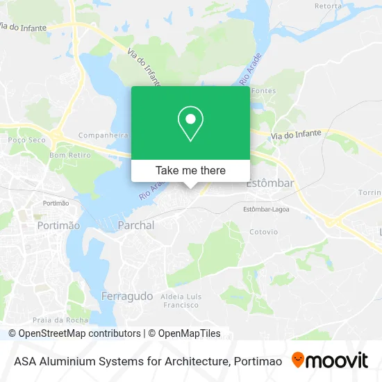 ASA Aluminium Systems for Architecture map