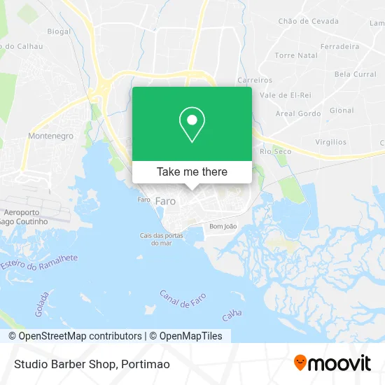 Studio Barber Shop map