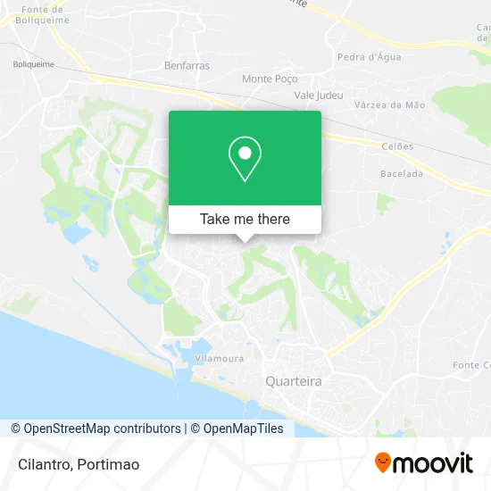 Cilantro map
