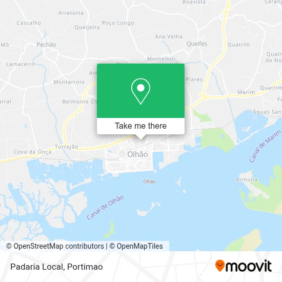 Padaria Local map