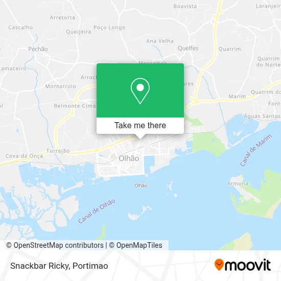 Snackbar Ricky map