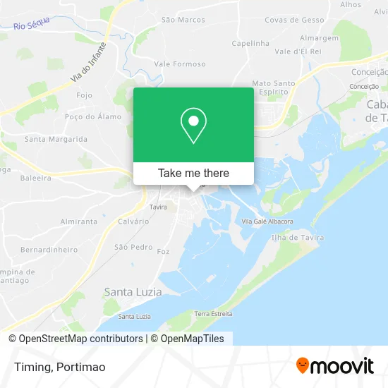 Timing map